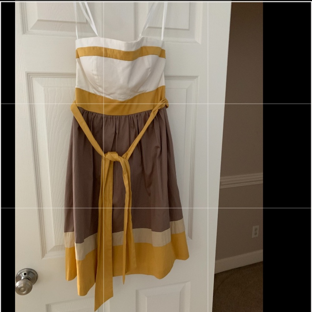 Strapless sun dress